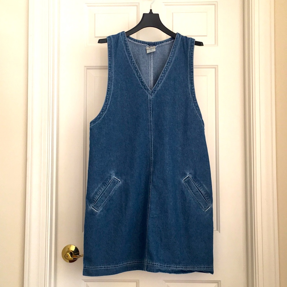 Essentials Blue Denim Dress